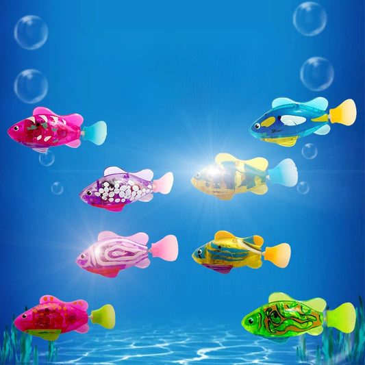 Water Activated Light Up Swimming Fish Toy